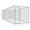 vidaXL Outdoor Dog Kennel 299.2"x75.6"x72.8"