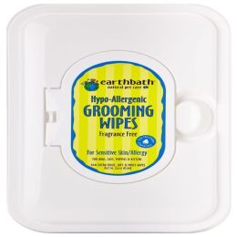 Earthbath HypoAllergenic Grooming Wipes, Fragrance Free 1ea/100 ct